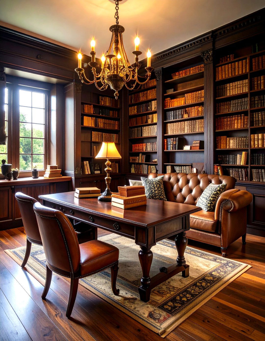 Dark Academia Corner - 24 Grunge Aesthetic Room Decor Ideas