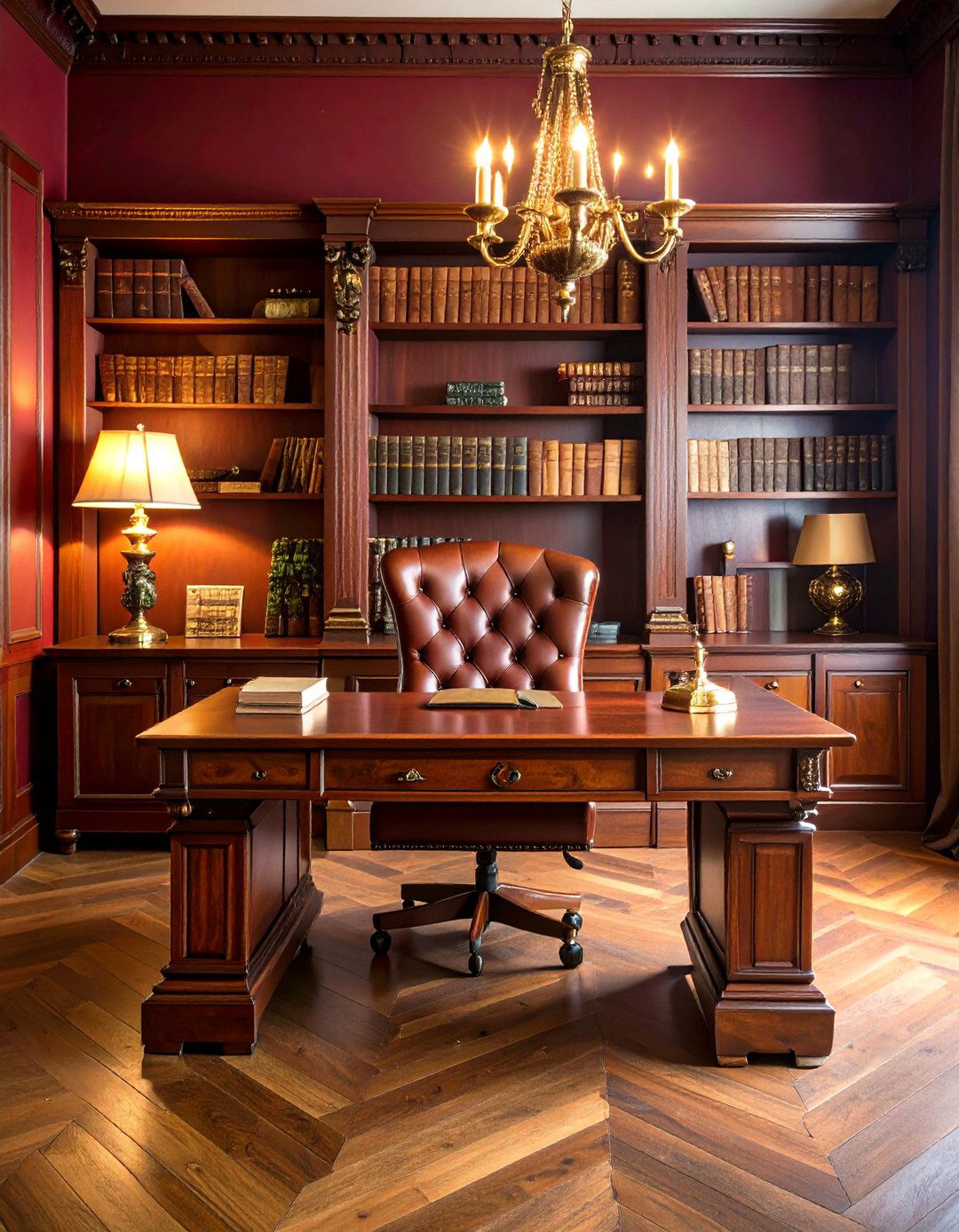 Dark Academia Study Room - 24 Aesthetic Room Ideas