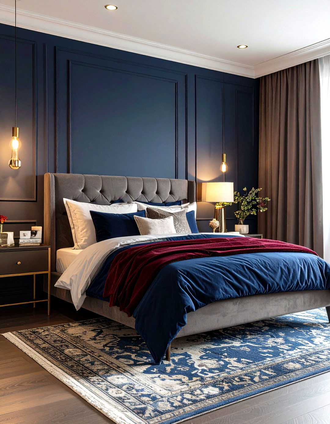 Dark Boho Moody Theme - 24 Small Boho Bedroom Ideas