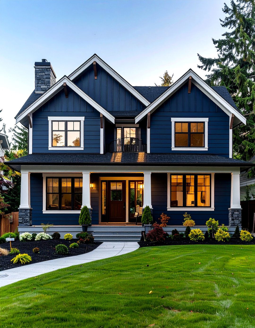Dark Contemporary Color Palettes - 24 Modern Siding Ideas for a Contemporary Home