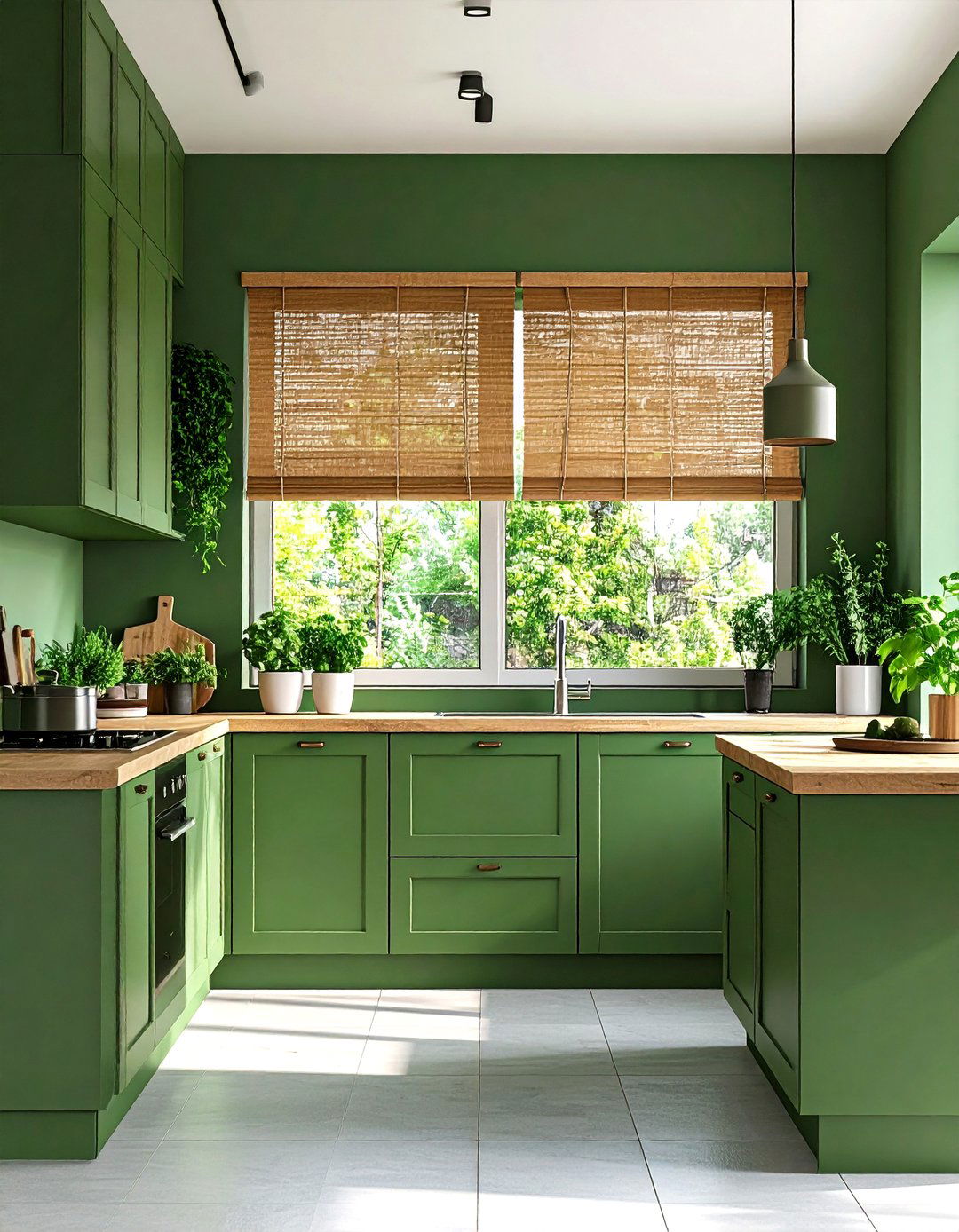 Dark Green Kitchen Window Treatments - 24 Dark Green Kitchen Ideas