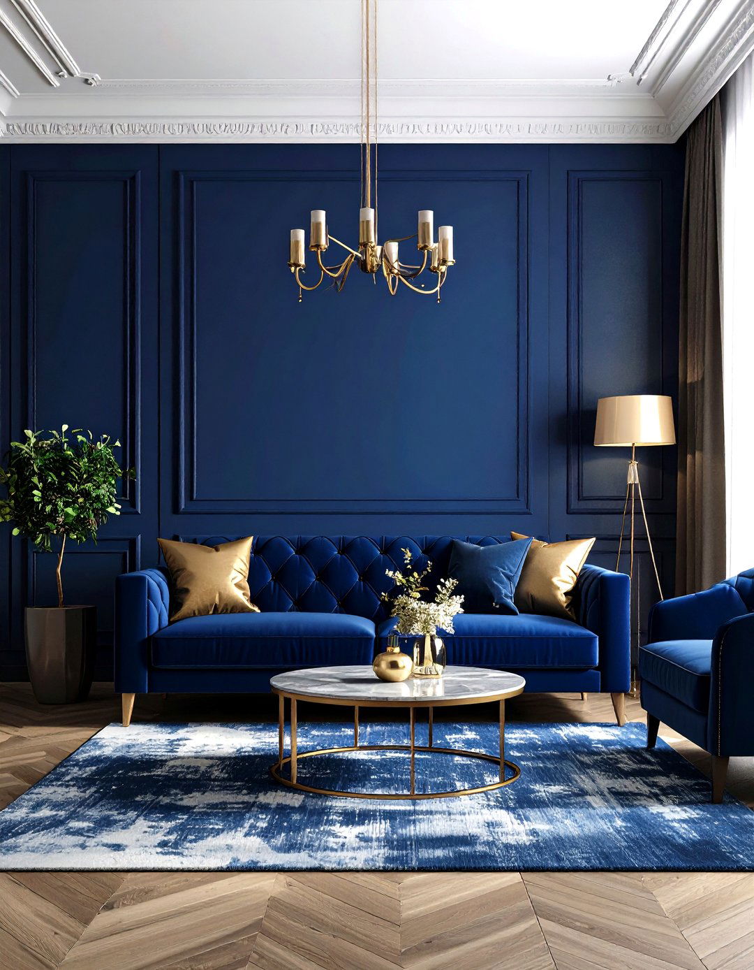 Dark Moody Paint Colors - 24 Living Room Accent Wall Ideas
