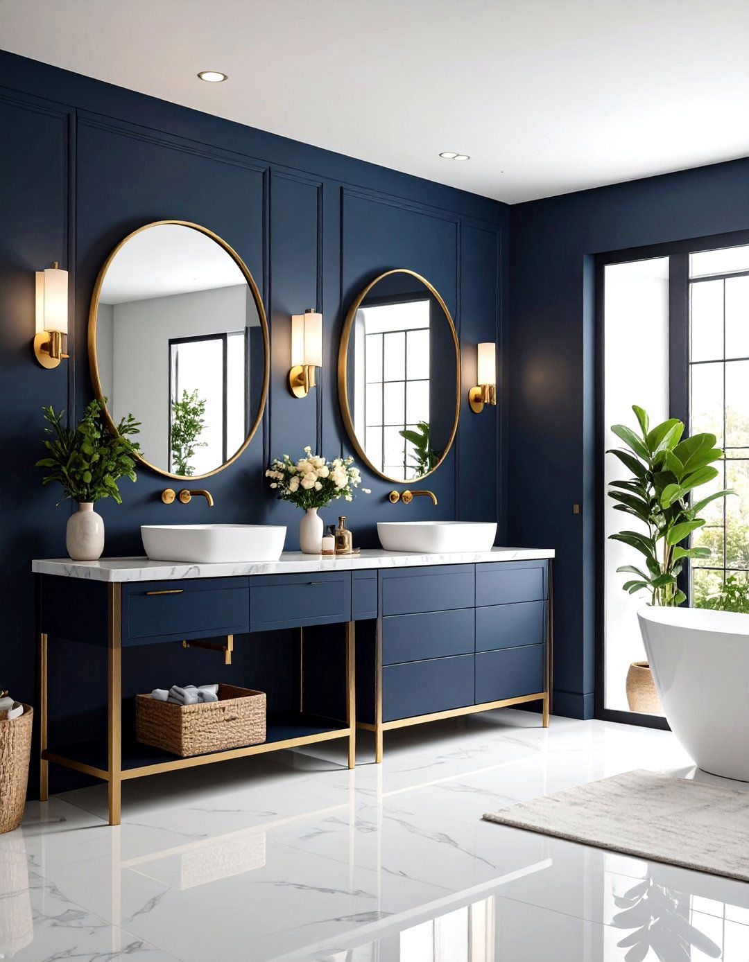 Dark Moody Sanctuary - 24 Small Powder Room Ideas
