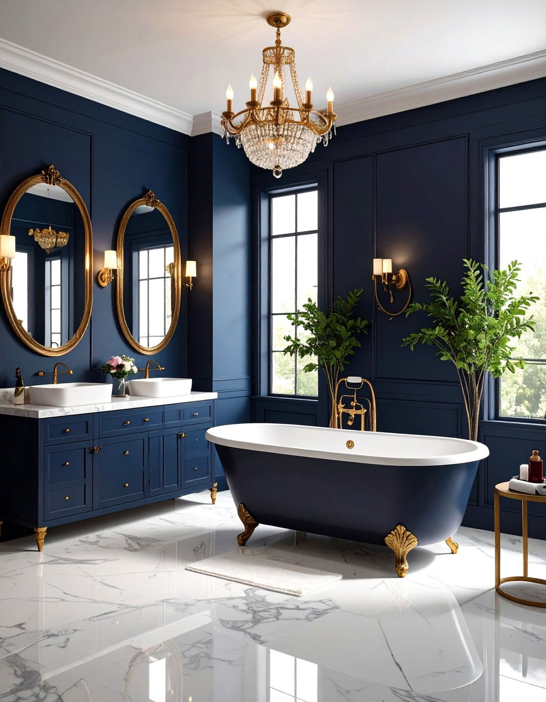 Dark Moody Vintage - 24 Vintage Bathroom Ideas