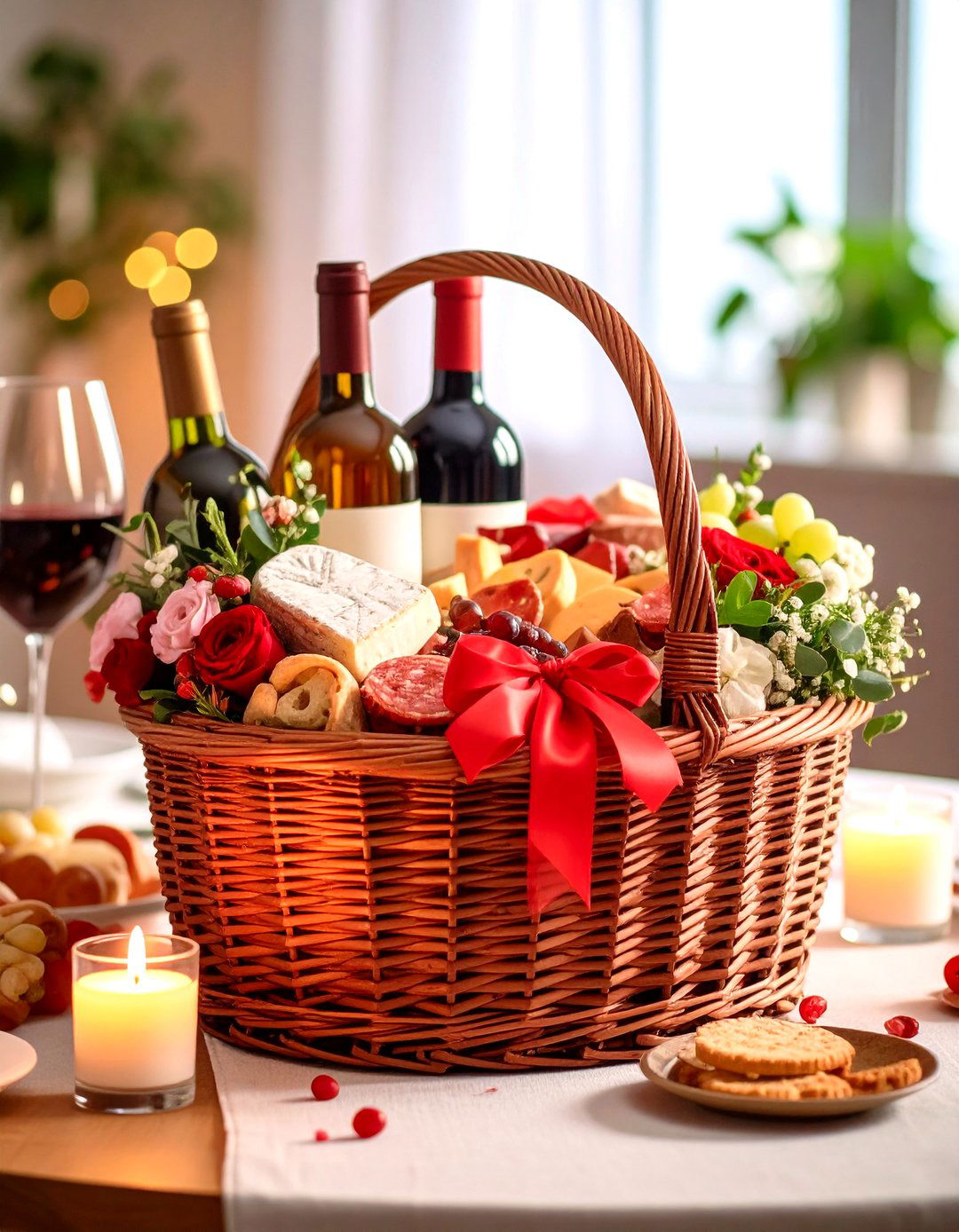Date Night Baskets for Romance - 24 Last Minute Wedding Gift Ideas