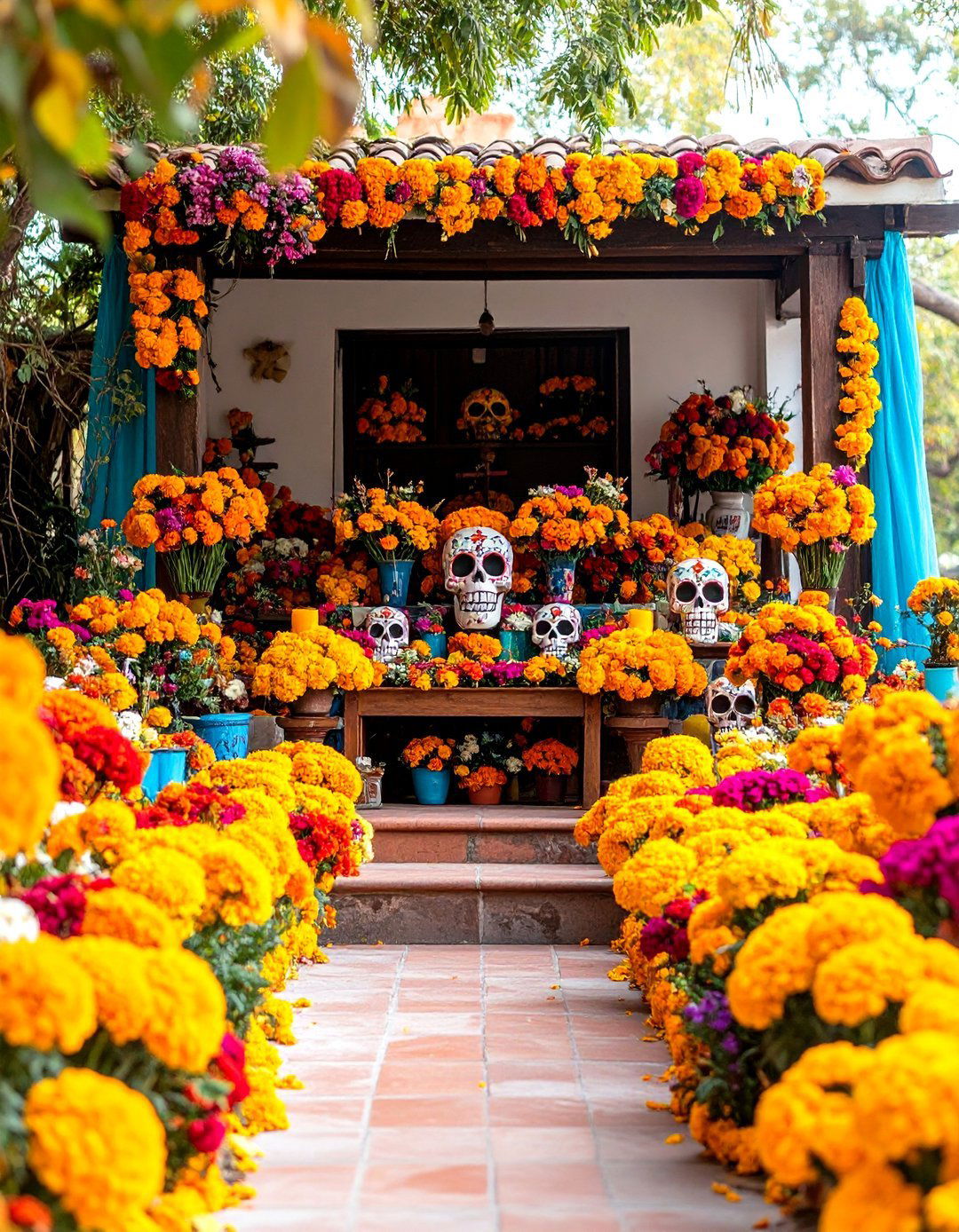 Day of the Dead Wedding Elements - 24 Mexican Wedding Ideas