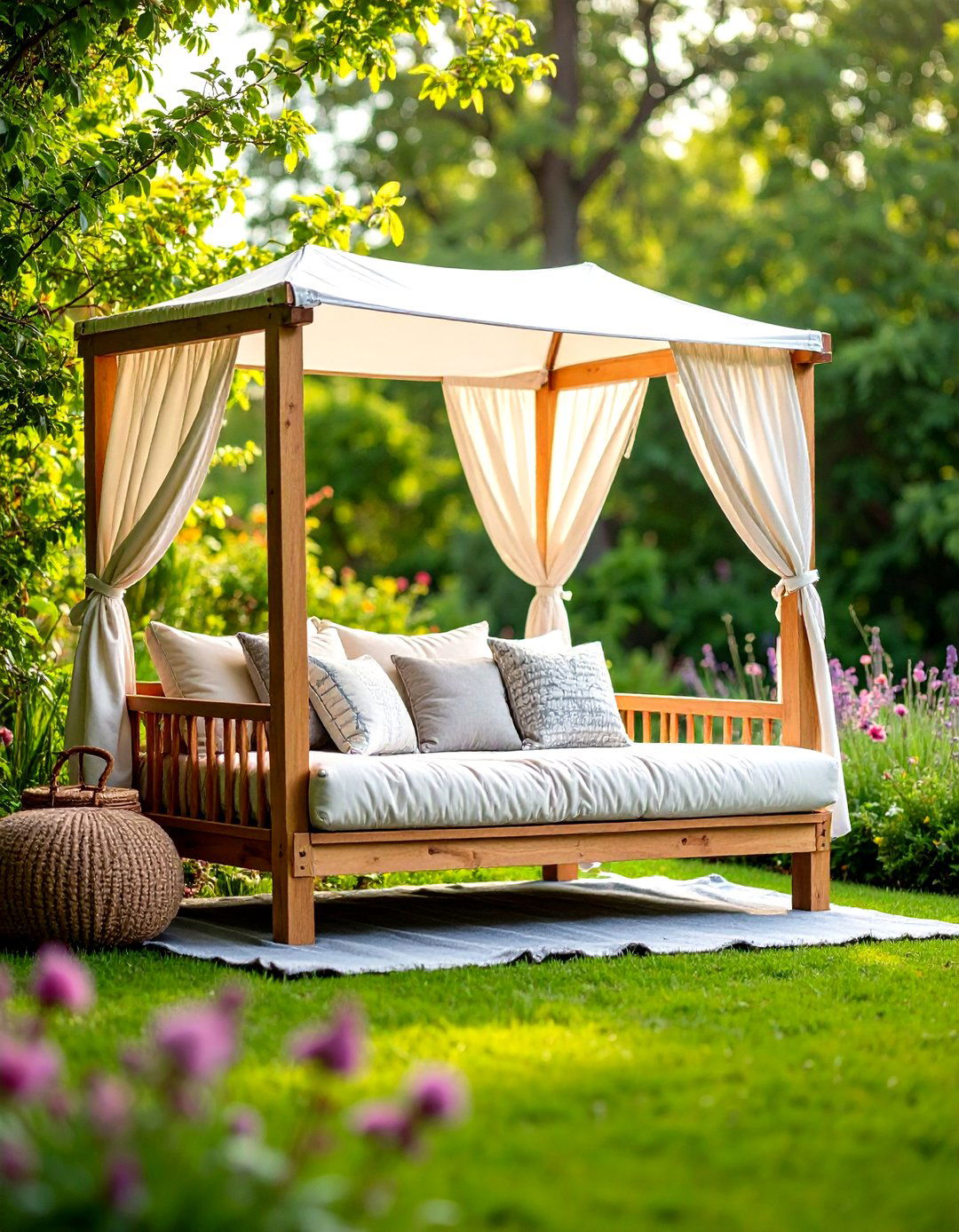 Daybed Canopies for Relaxation Zones - 24 Shade Ideas