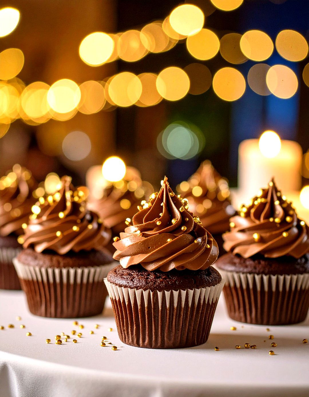 Decadent Chocolate Indulgence - 24 Wedding Cupcake Ideas