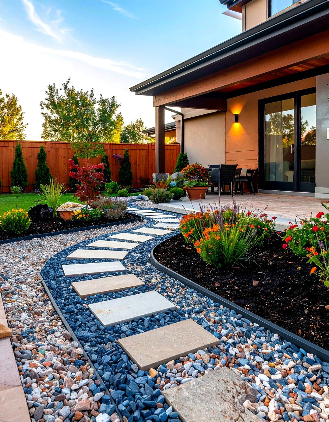 Decomposed Granite Courtyard Spaces - 24 Mid-century Modern Landscaping Ideas