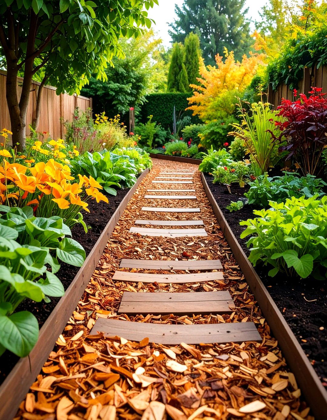 Decomposing Benefit Pathways - 24 Mulch Pathway Ideas