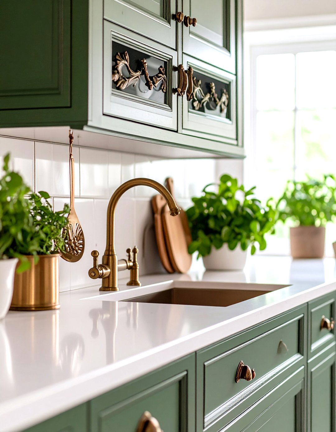 Decorative Iron Hardware Details - 24 Tuscan Kitchen Design Ideas