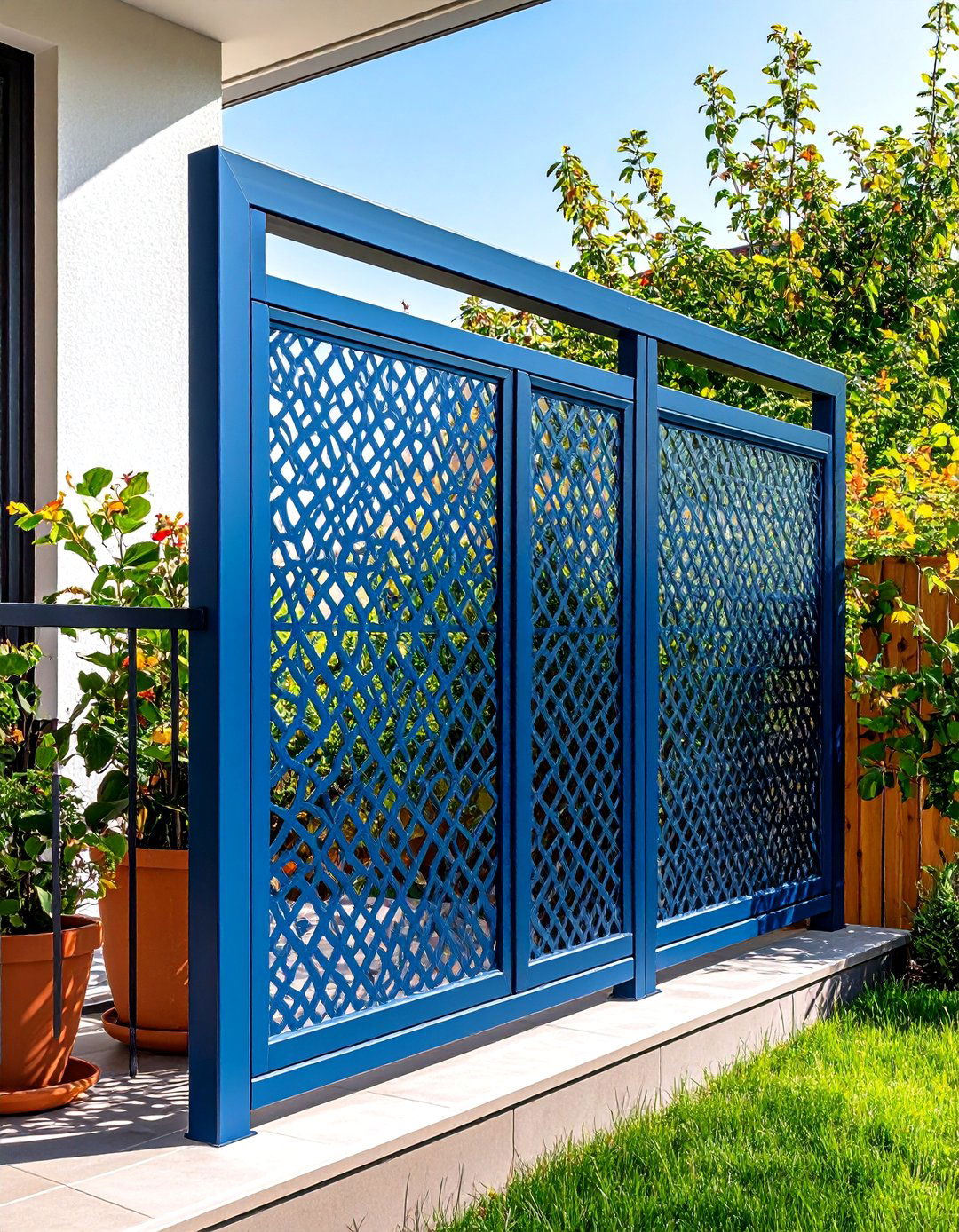 Decorative Metal Screens - 24 Balcony Privacy Ideas