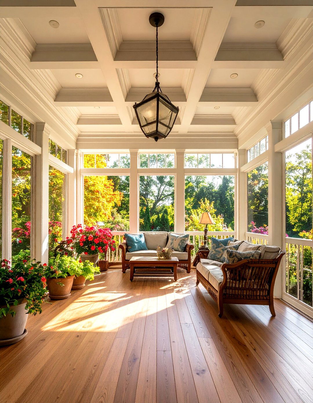 Decorative Molding Sunroom Ceilings - 24 Sunroom Ceiling Ideas