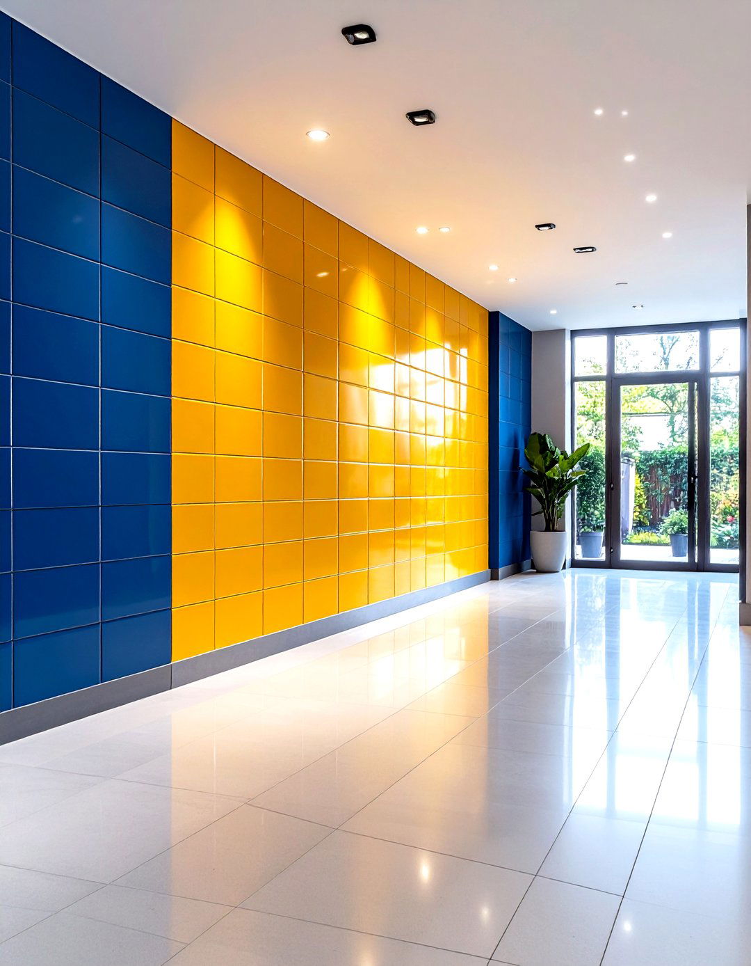Decorative Tile Feature Walls - 24 Entryway Wall Ideas