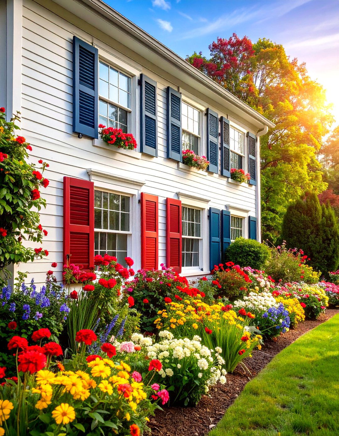 Decorative Window Shutters - 24 Exterior Window Trim Ideas