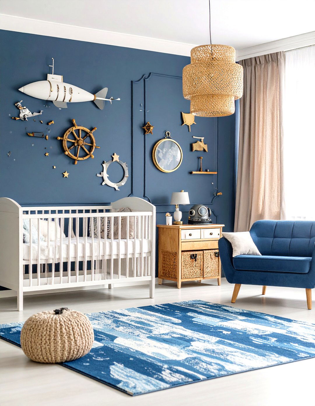 Deep Sea Explorer Nursery - 24 Ocean-themed Nursery Ideas