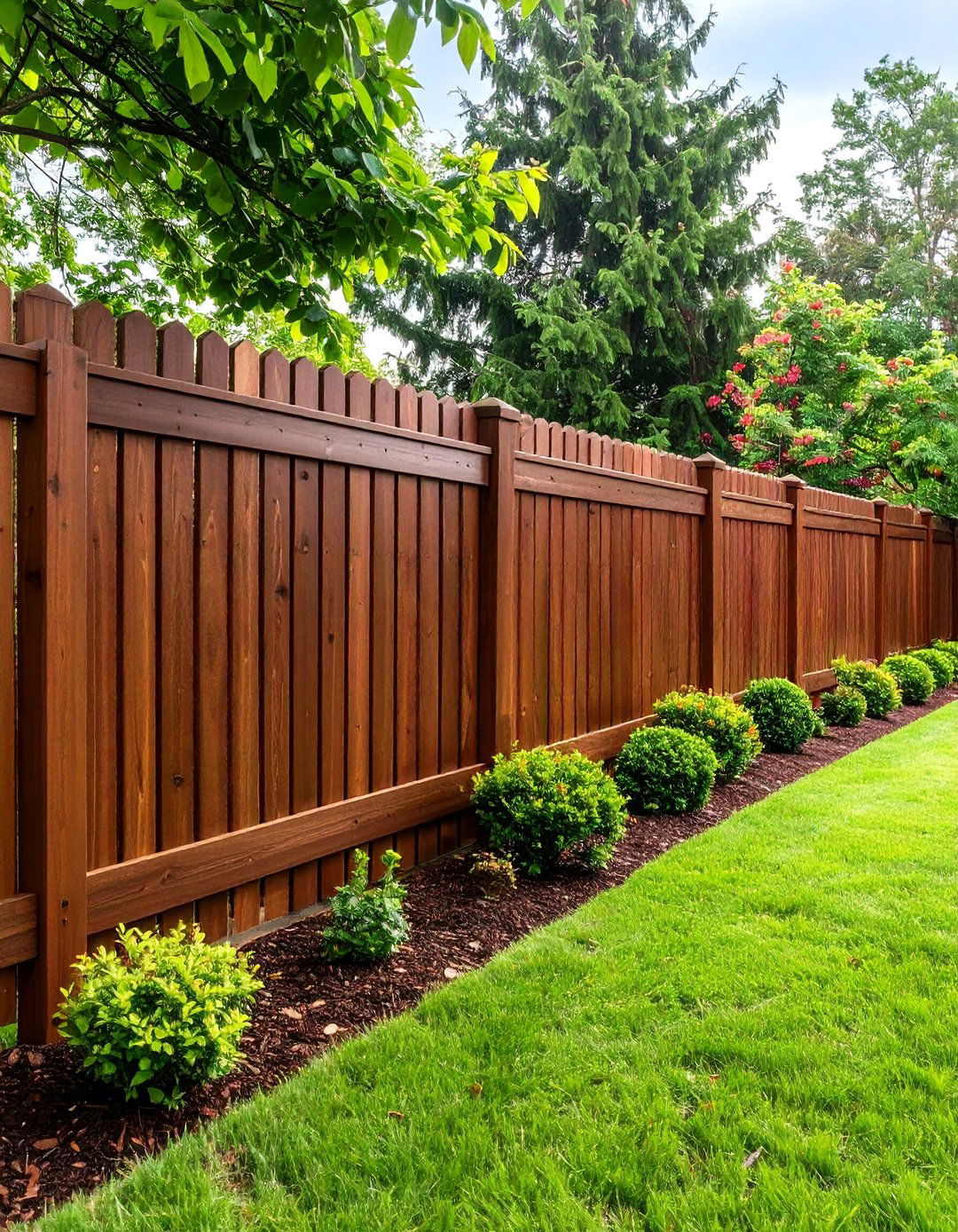 Deep Walnut Brown Stain - 24 Fence Stain Colors