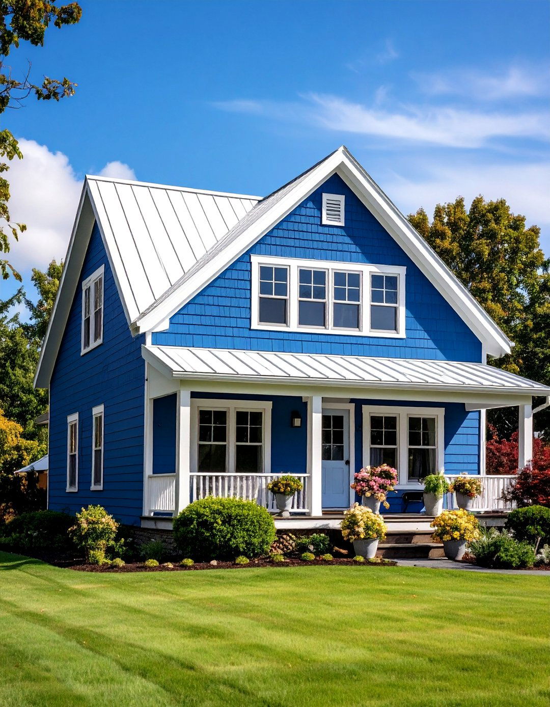Denim Blue Siding - 24 Blue Exterior House Colors