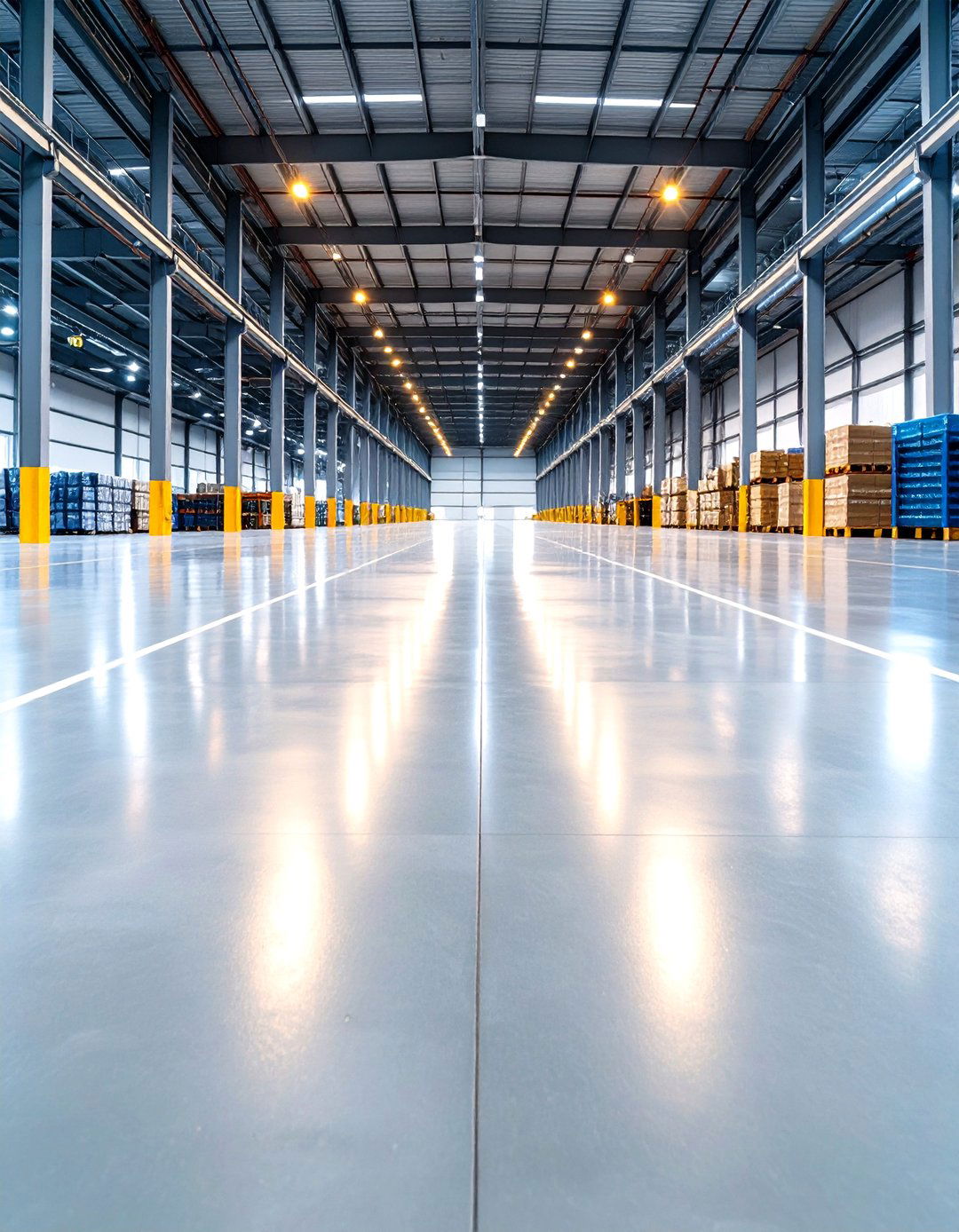 Densified Hardened Concrete Floors with Industrial Strength - 24 Types of Concrete Floor Finishes