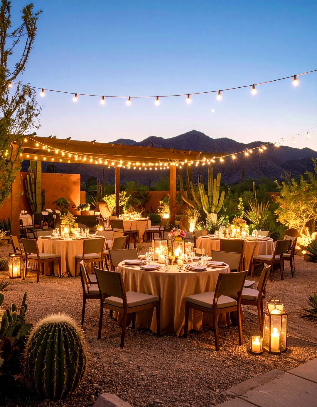 Desert Garden Chic Wedding - 24 Garden Wedding Ideas