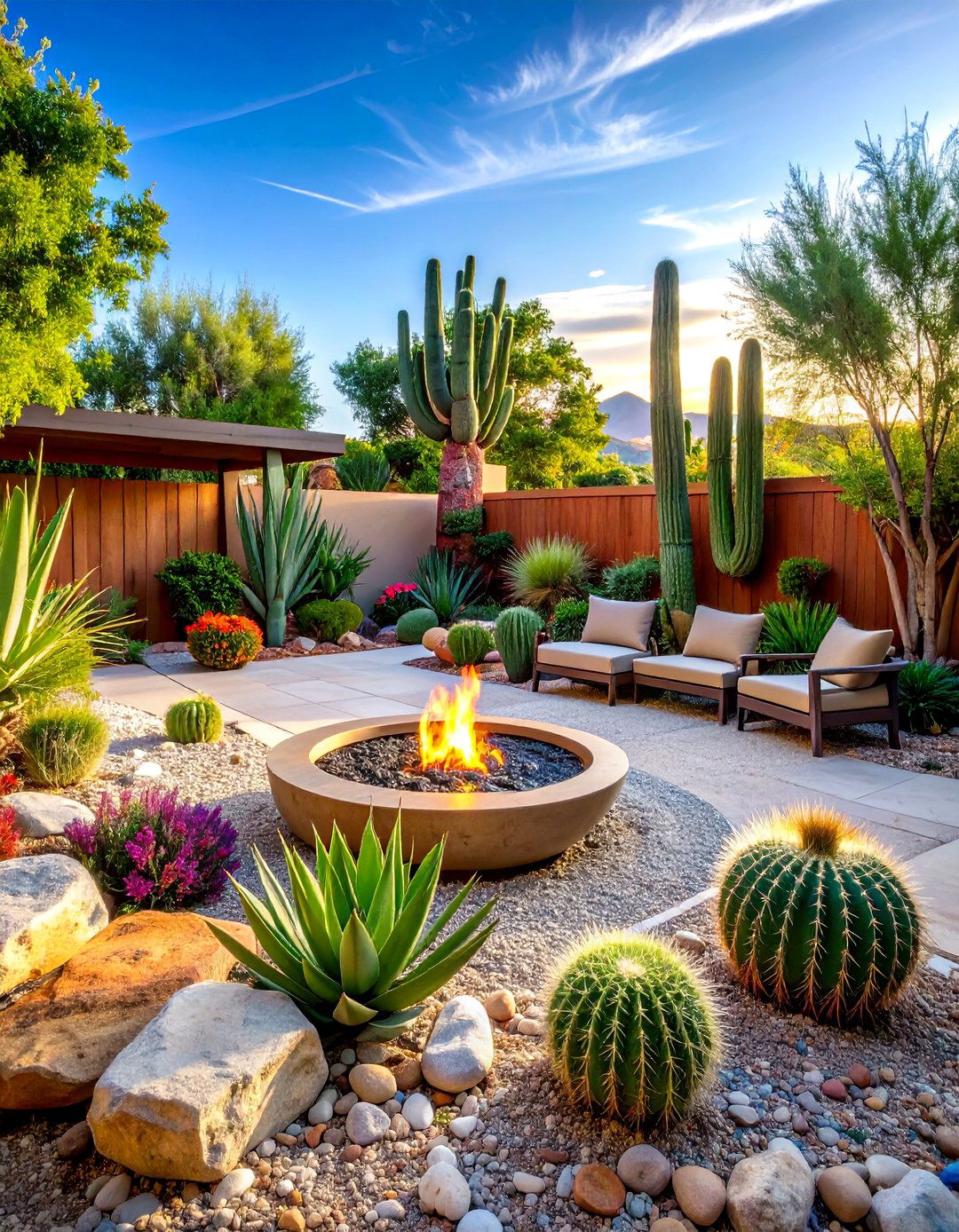 Desert Landscape Oasis - 24 Backyard Oasis Ideas
