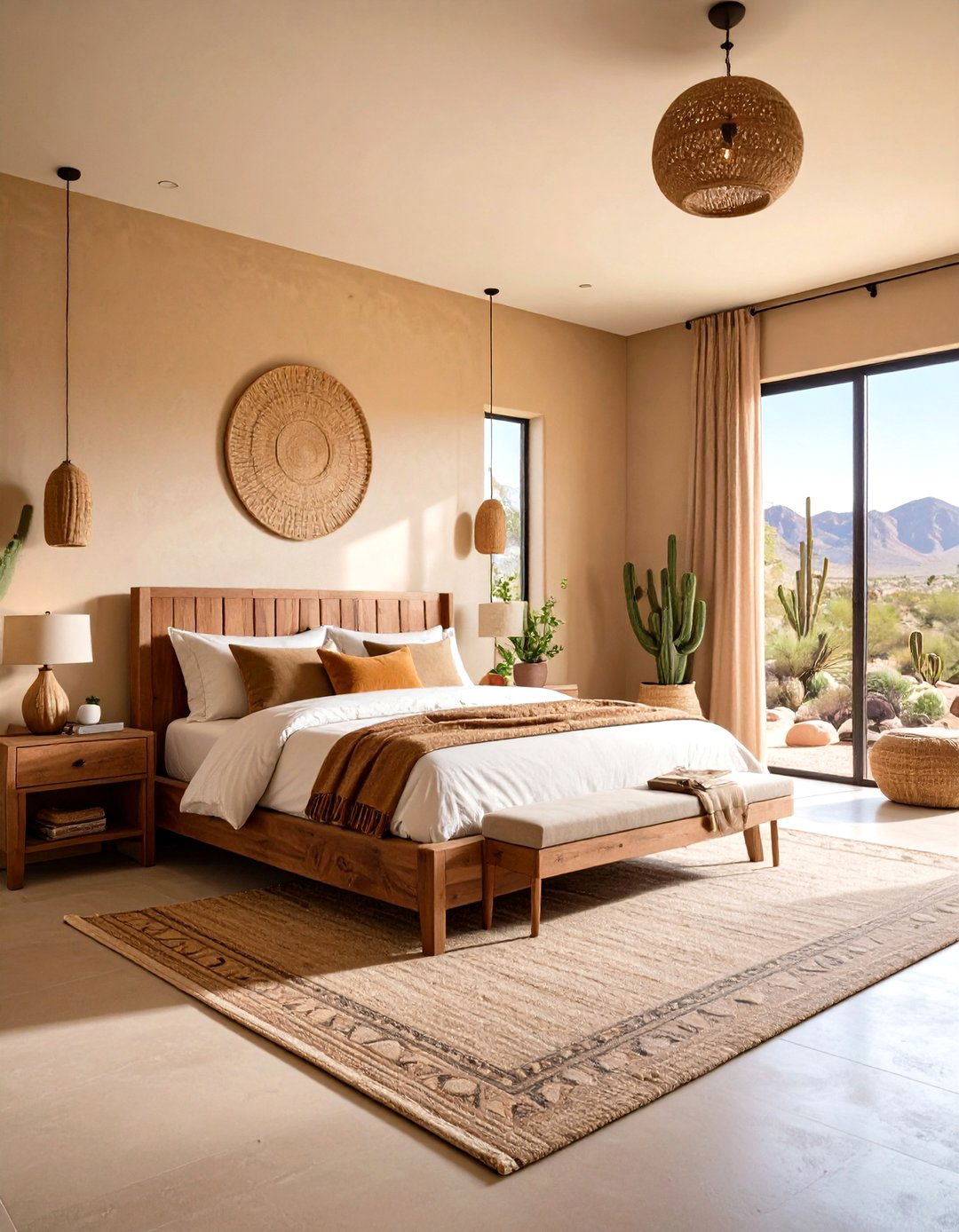 Desert Modernist Oasis Bedroom - 24 Dreamy Bedroom Design Ideas