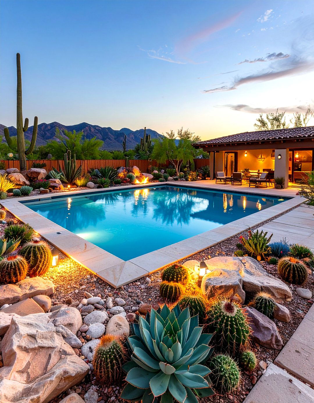 Desert Oasis Pool Landscaping - 24 Pool Landscaping Ideas