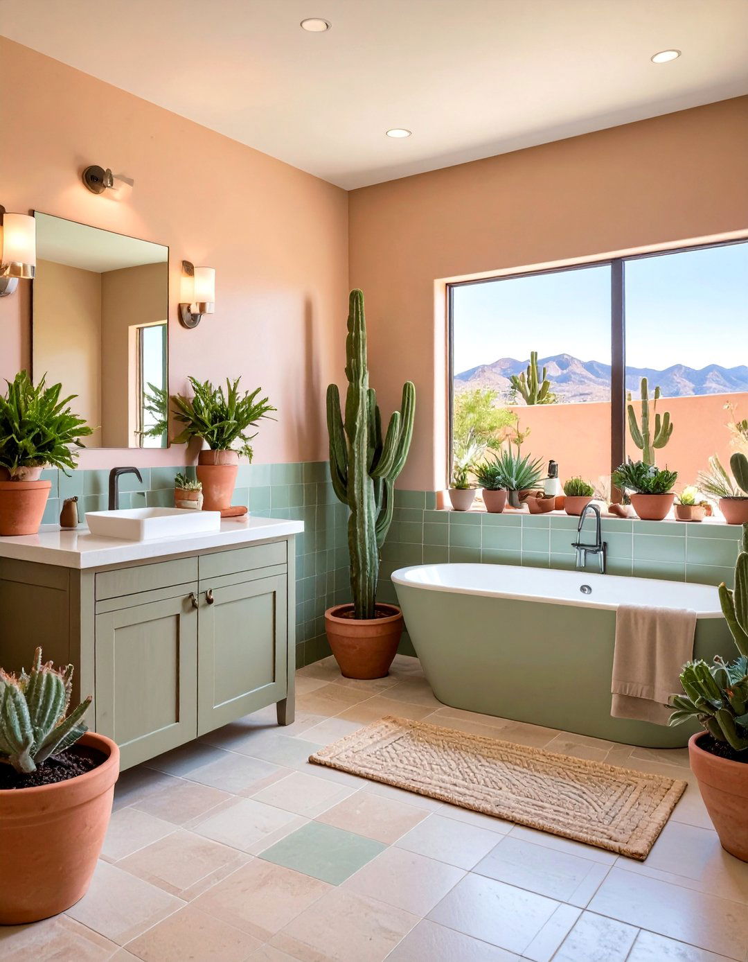Desert Sage Retreat - 24 Boho Bathroom Ideas