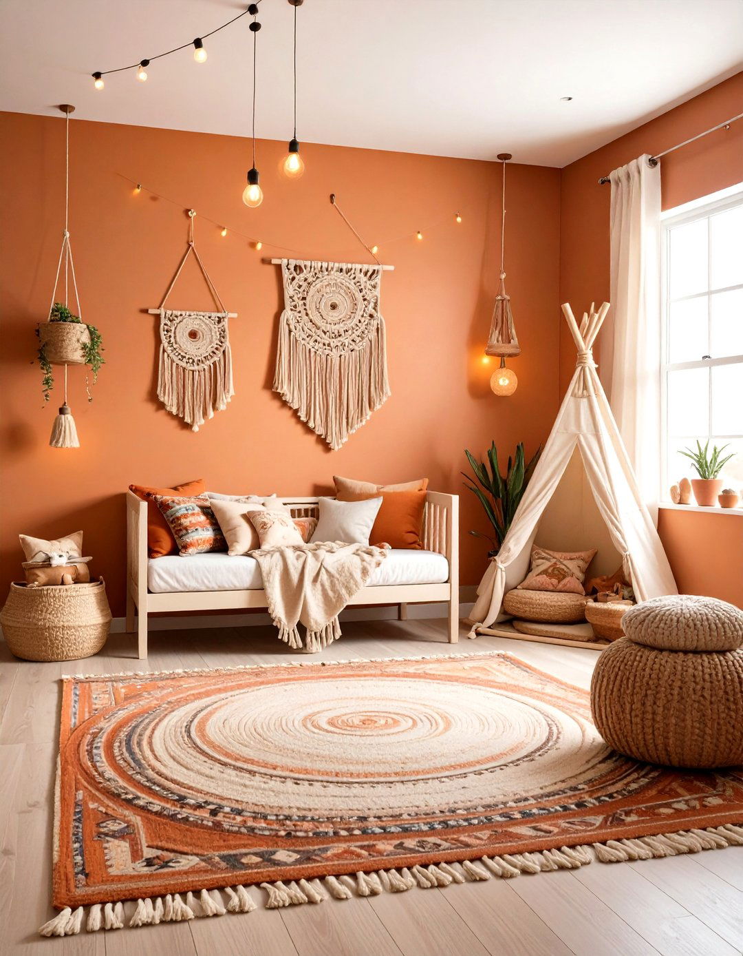Desert Sunset Toddler Room Design - 24 Boho Toddler Room Ideas