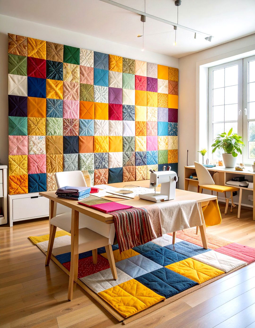 Design Wall for Project Planning - 24 Sewing Room Ideas