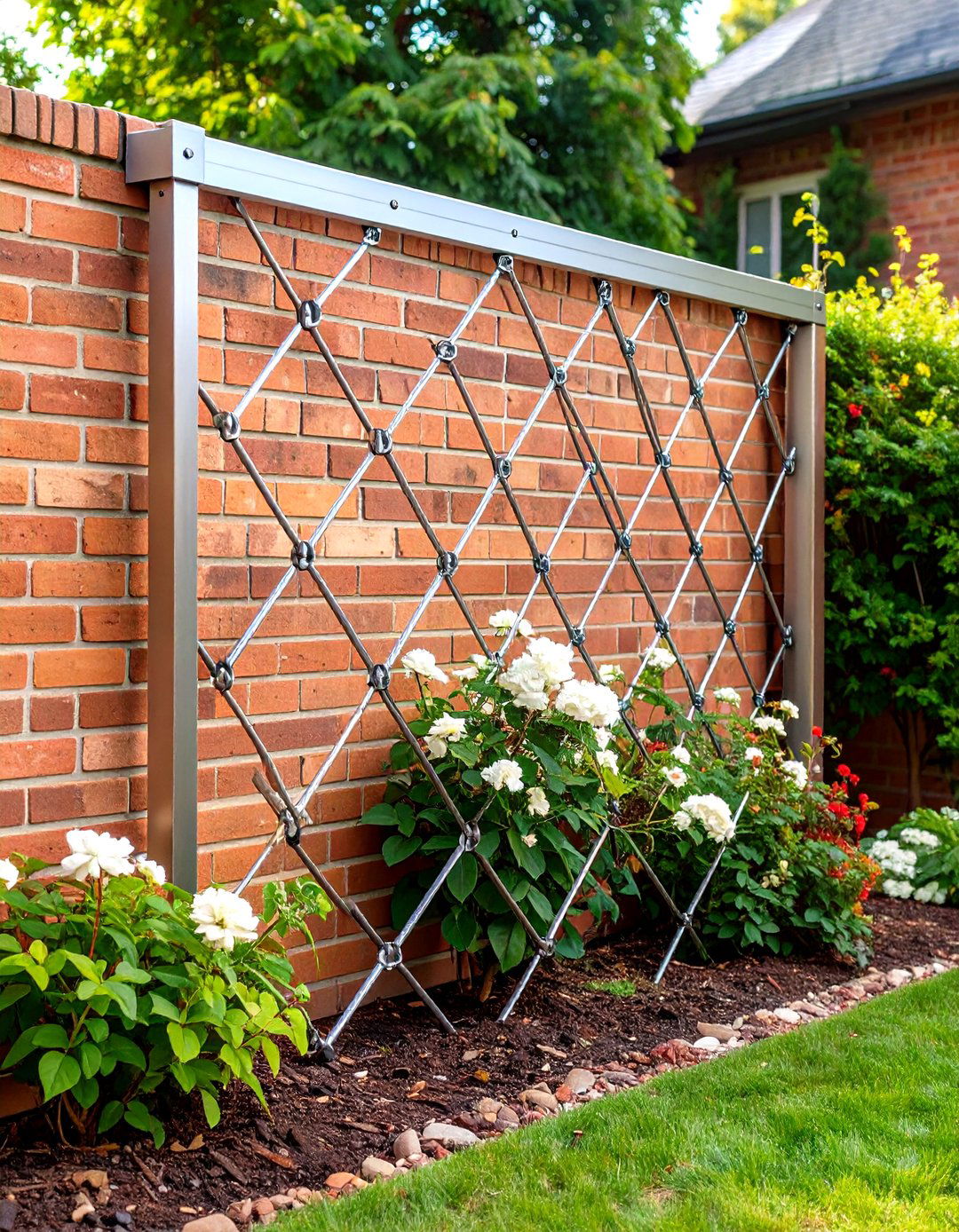 Diamond Wire Rope Trellis - 24 Trellis Ideas