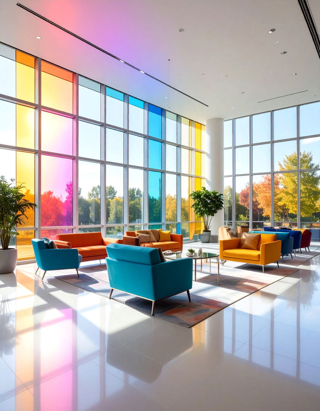 Dichroic Color Shifting Window Film - 24 Window Film Designs