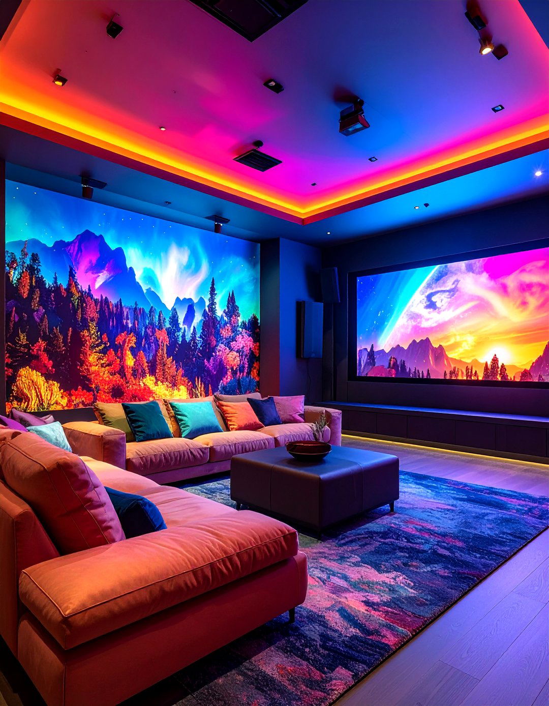 Digital Printed Murals - 24 Wall Texture Ideas