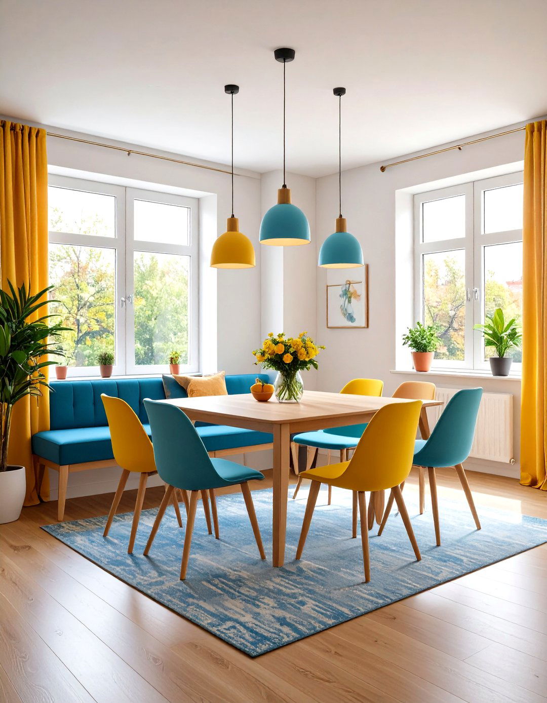 Dining Nook Creation - 24 Studio Apartment Ideas