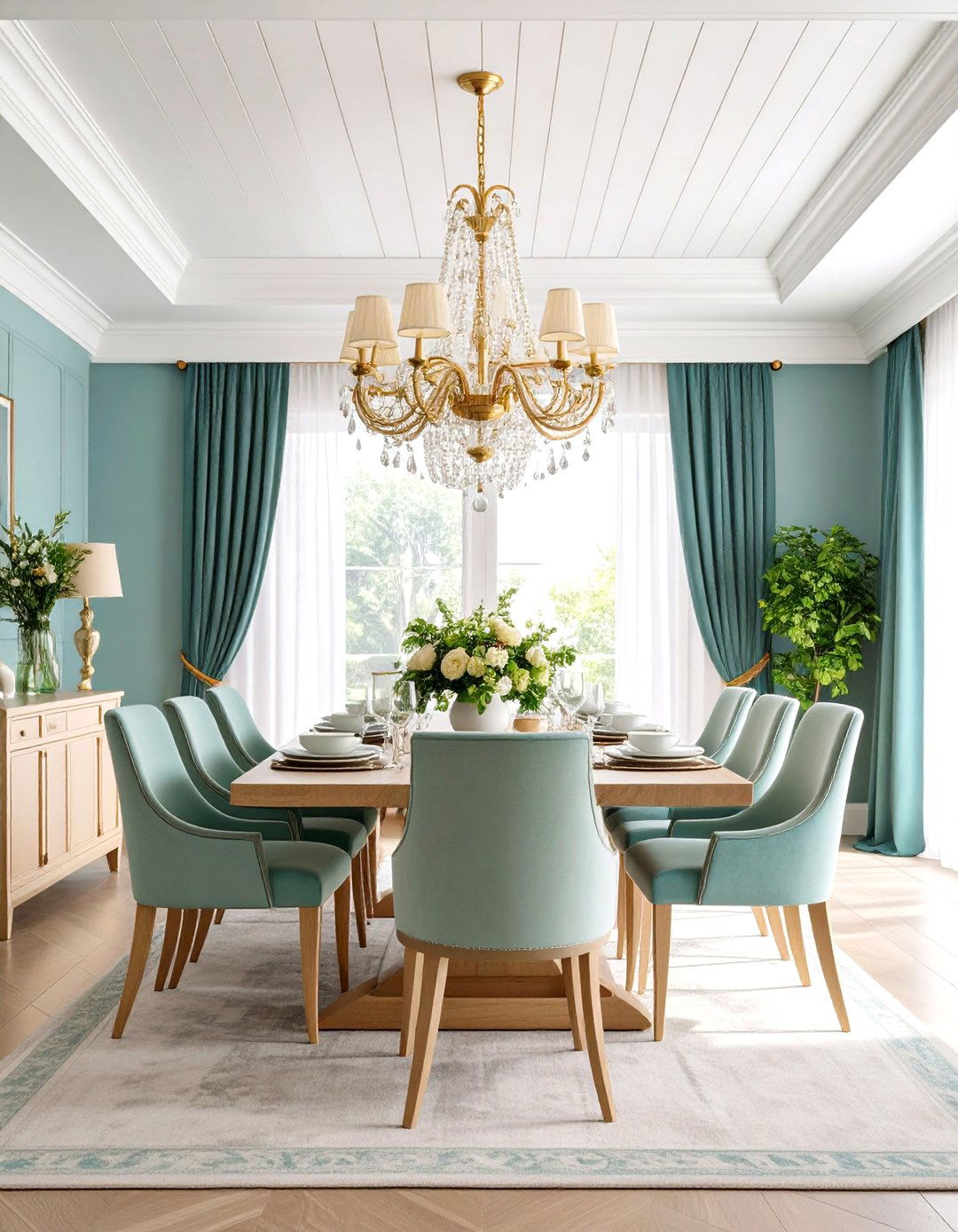 Dining Room Elegant Beadboard Ceiling - 24 Beadboard Ceiling Design Ideas