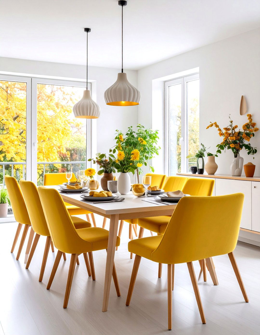 Dining Room Entertaining Space - 24 Scandinavian Interior Design Ideas
