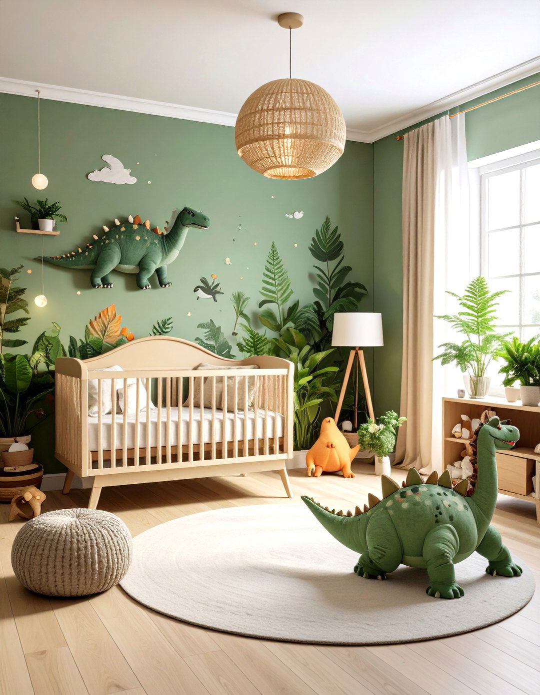 Dinosaur Adventure Land Nursery - 24 Whimsical Nursery Ideas