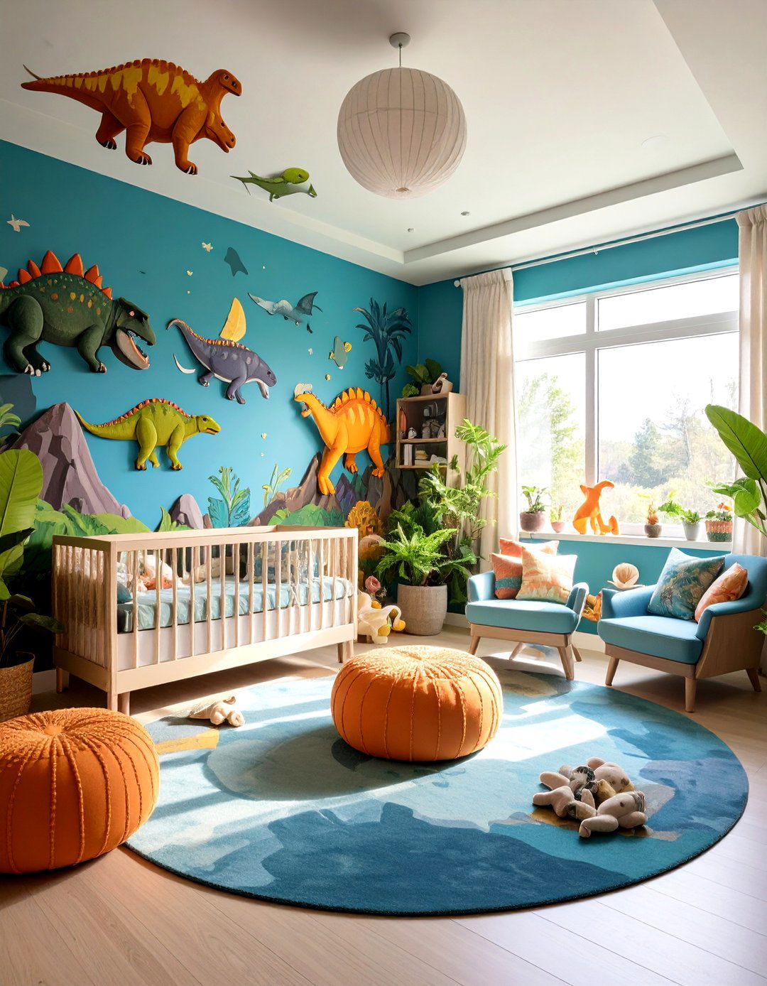 Dinosaur Discovery Baby Boy Nursery - 24 Baby Boy Nursery Ideas