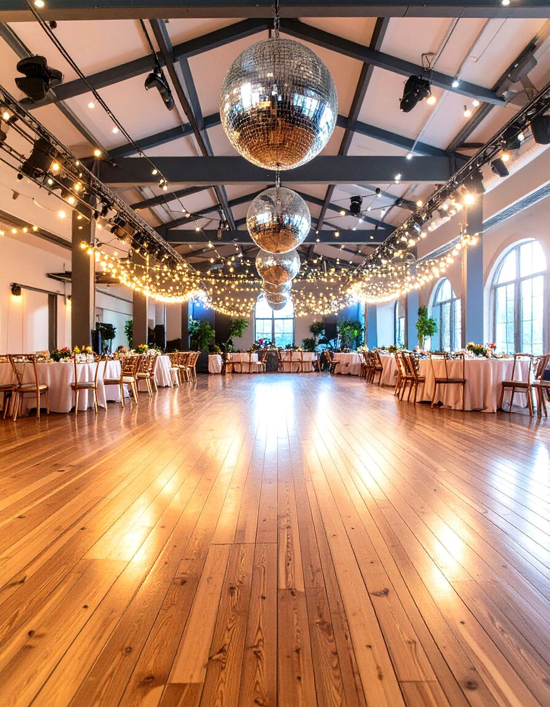 Disco Ball Dance Floor Setup - 24 Party Decoration Ideas