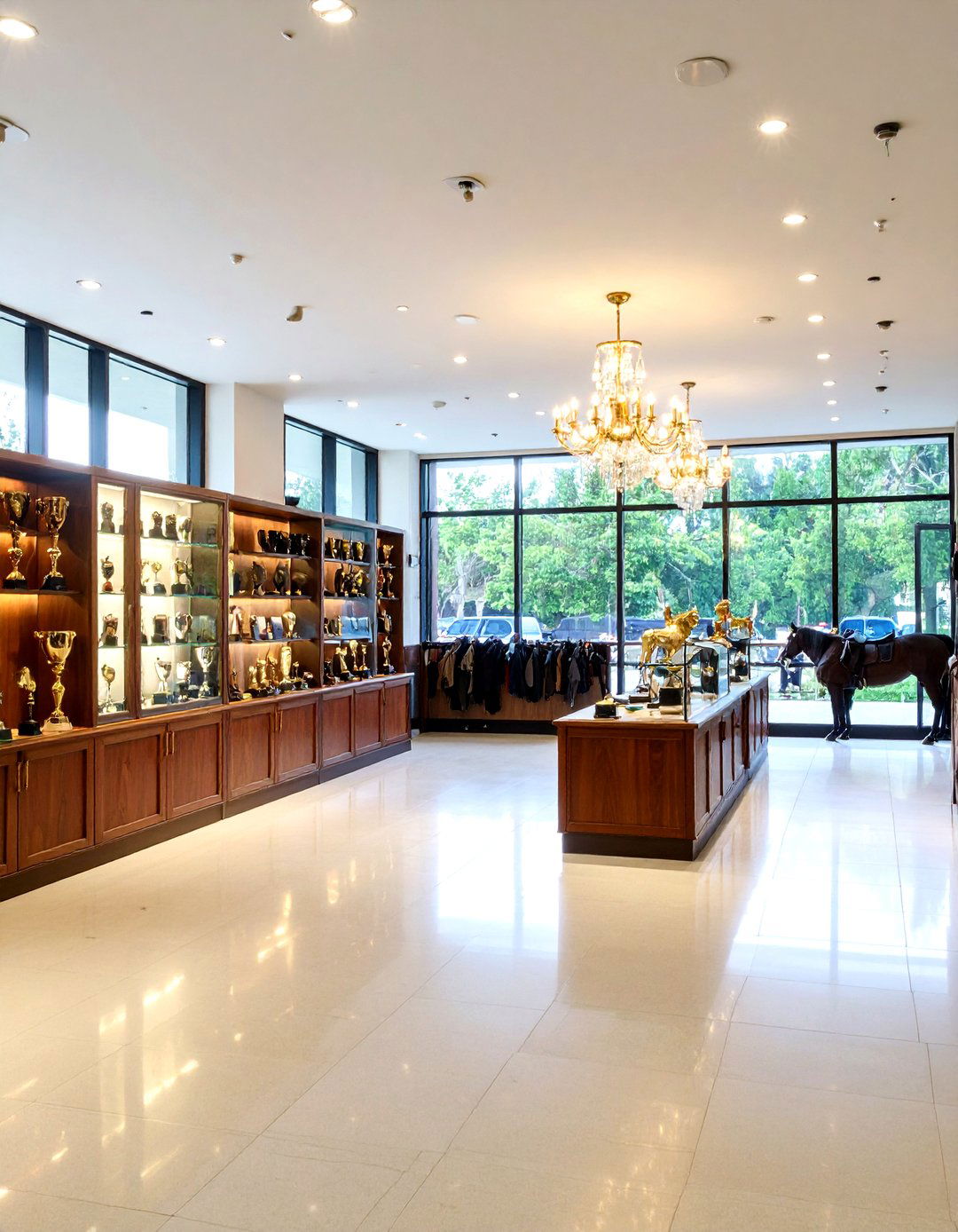 Display and Trophy Showcase - 24 Tack Room Ideas
