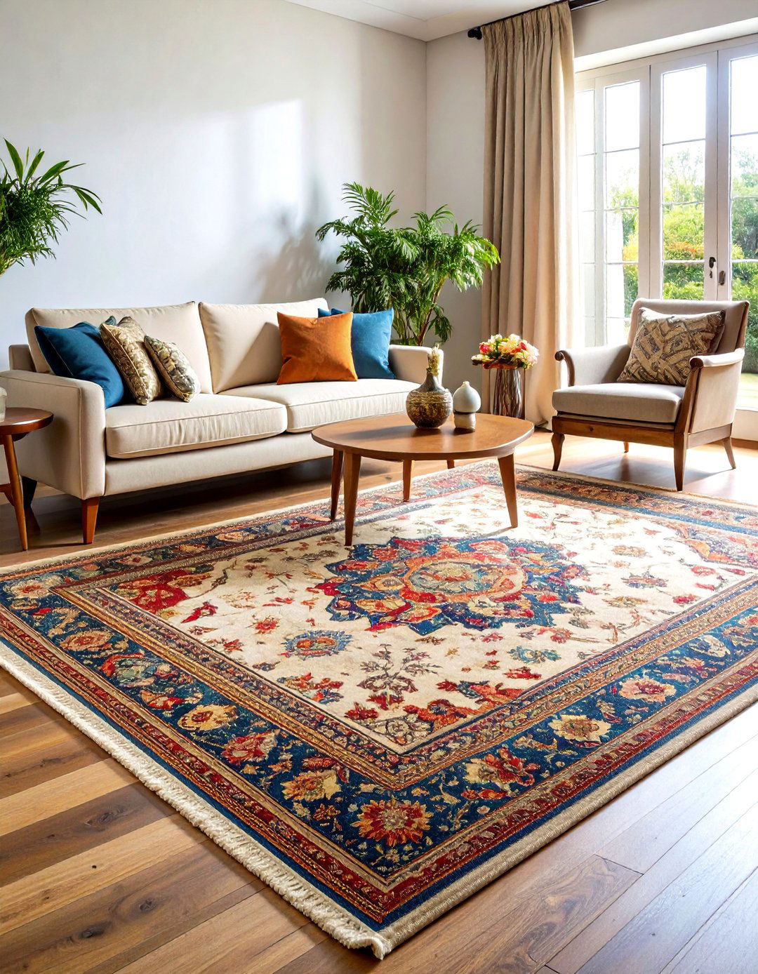 Distressed Persian Vintage Appeal - 24 Boho Rug Ideas