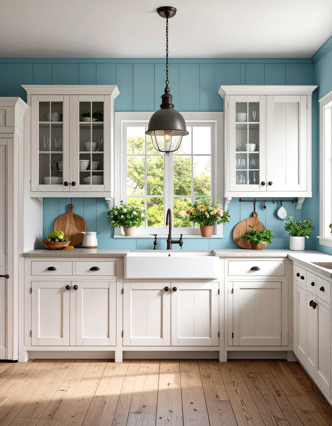 Distressed White Cabinet Finish - 24 Rustic White Kitchen Ideas