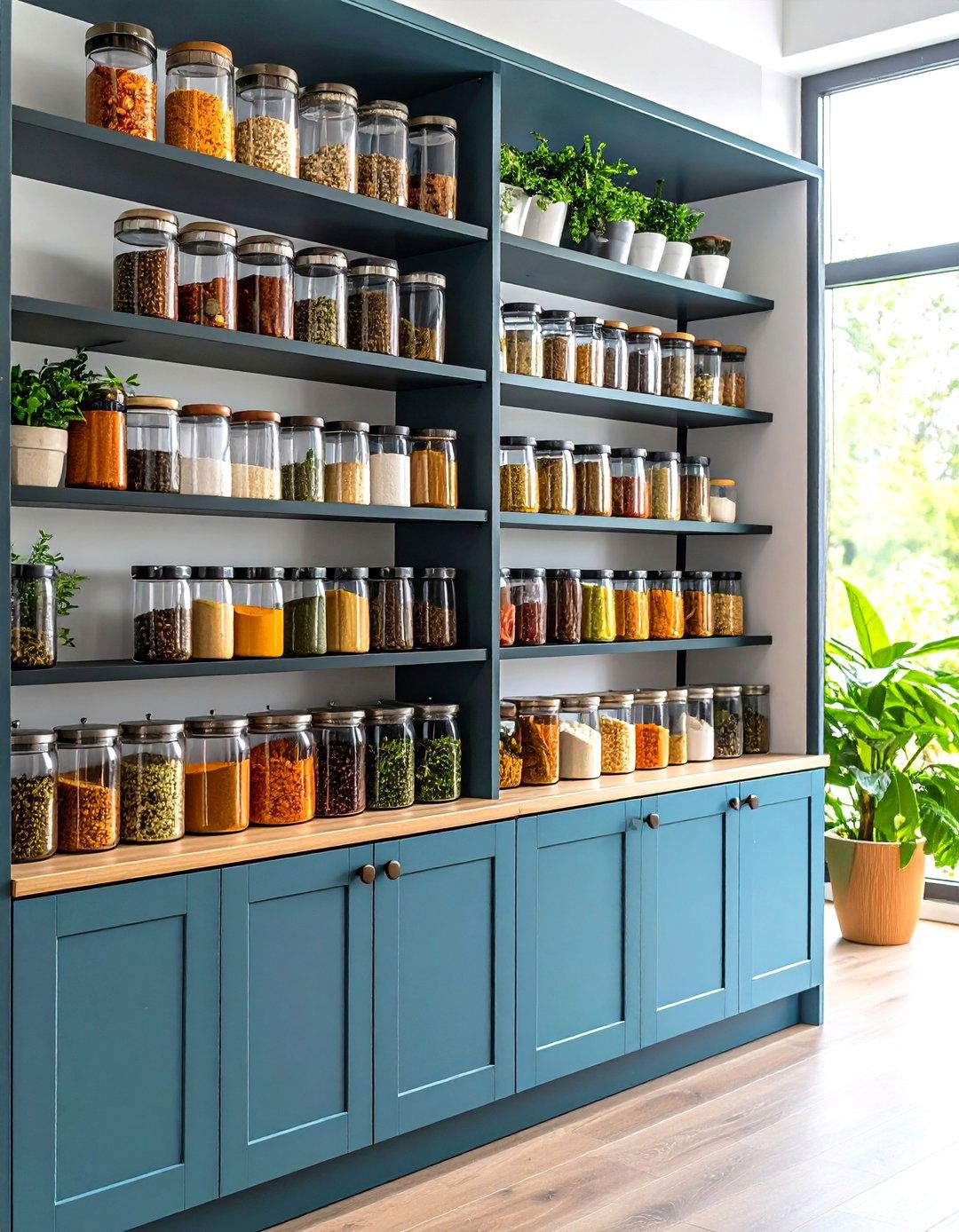 Door Mounted Kitchen Cabinet Spice Organization - 24 Kitchen Cabinet Organization Ideas
