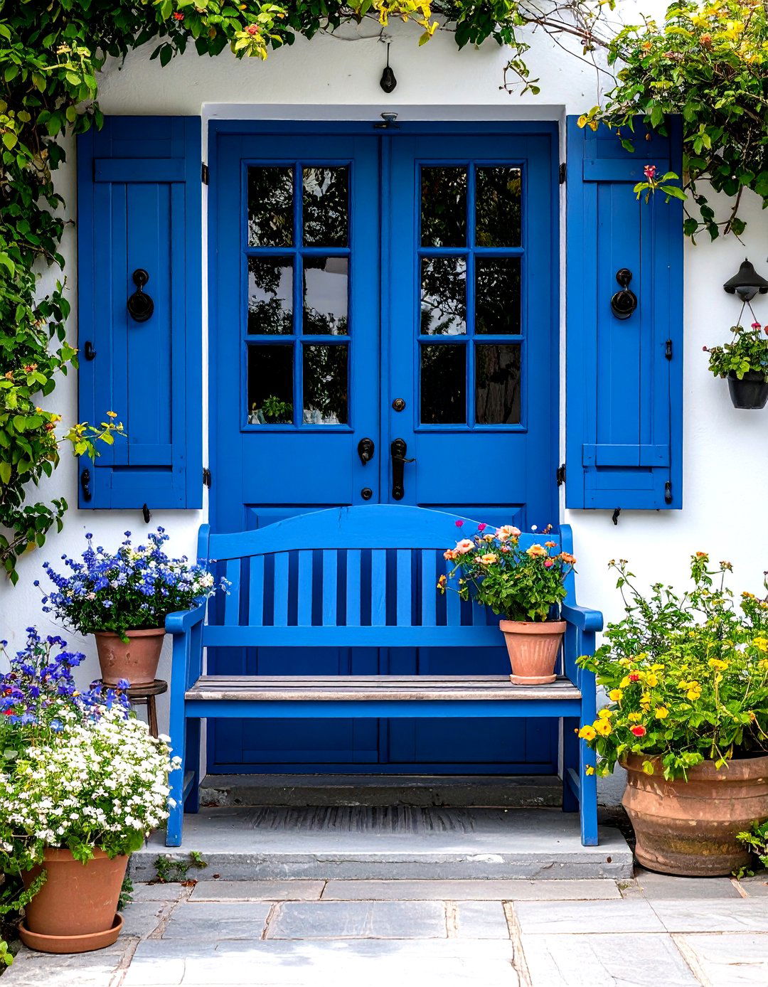 Double Dutch Door Entry - 24 Farmhouse Entryway Ideas