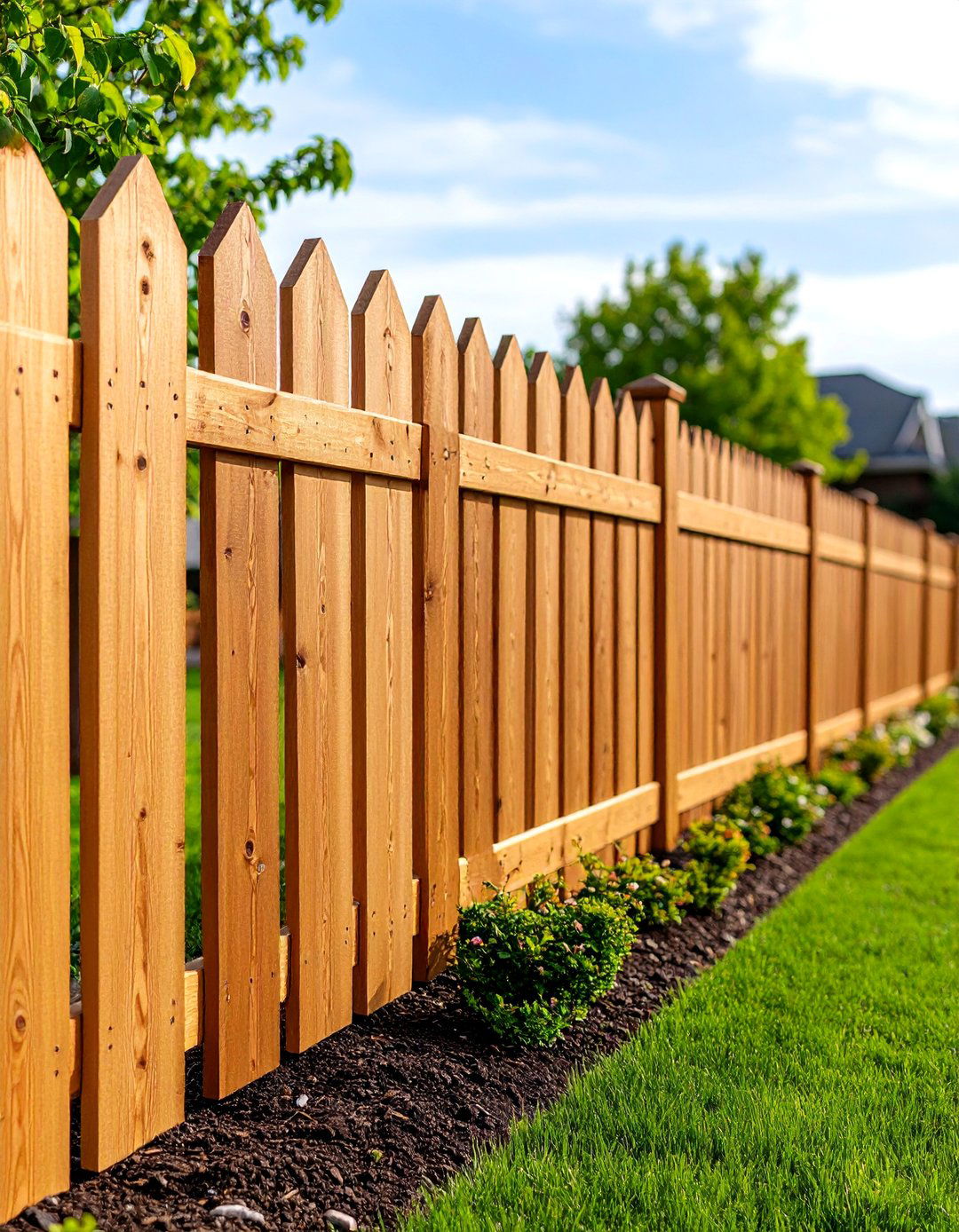 Double Sided Board on Board Maximum Privacy - 24 Board on Board Fence Ideas