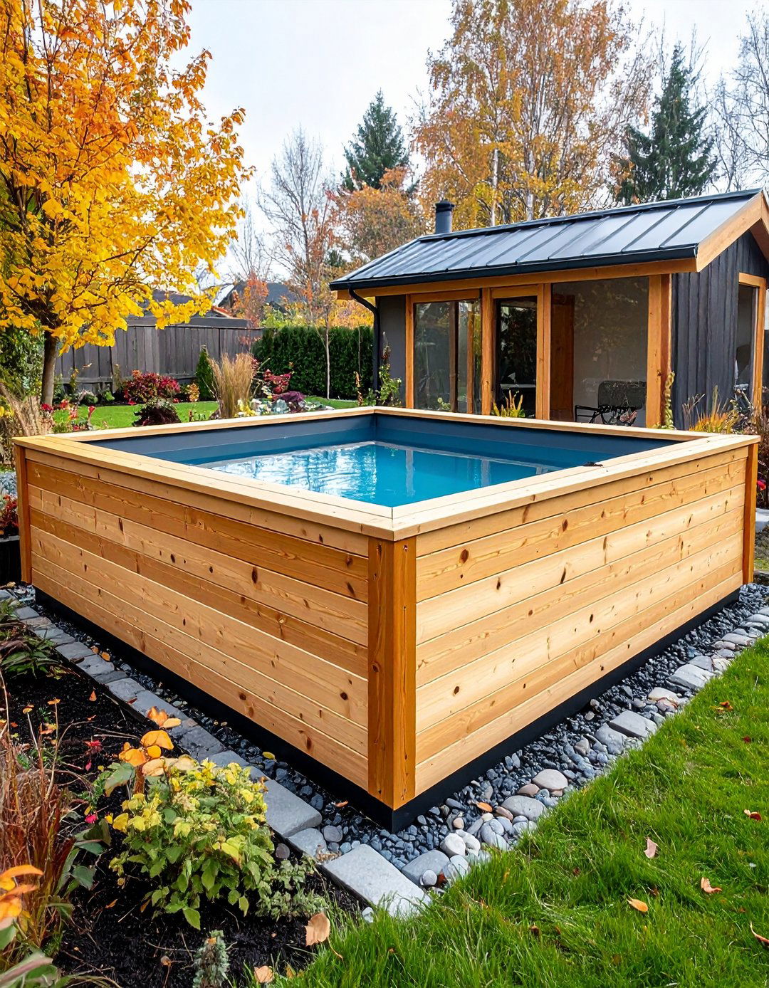 Double Wall Insulated Raised Pond for Cold Climates - 24 Raised Garden Pond Ideas
