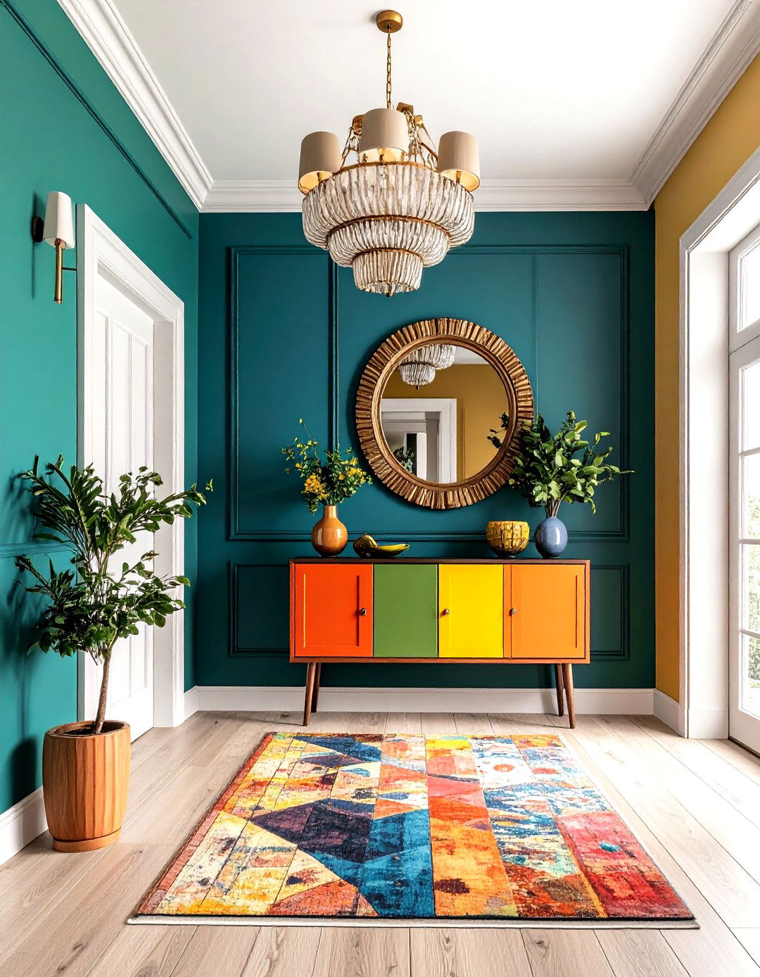 Dramatic Entryway Impressions - 24 Maximalist Decor Ideas