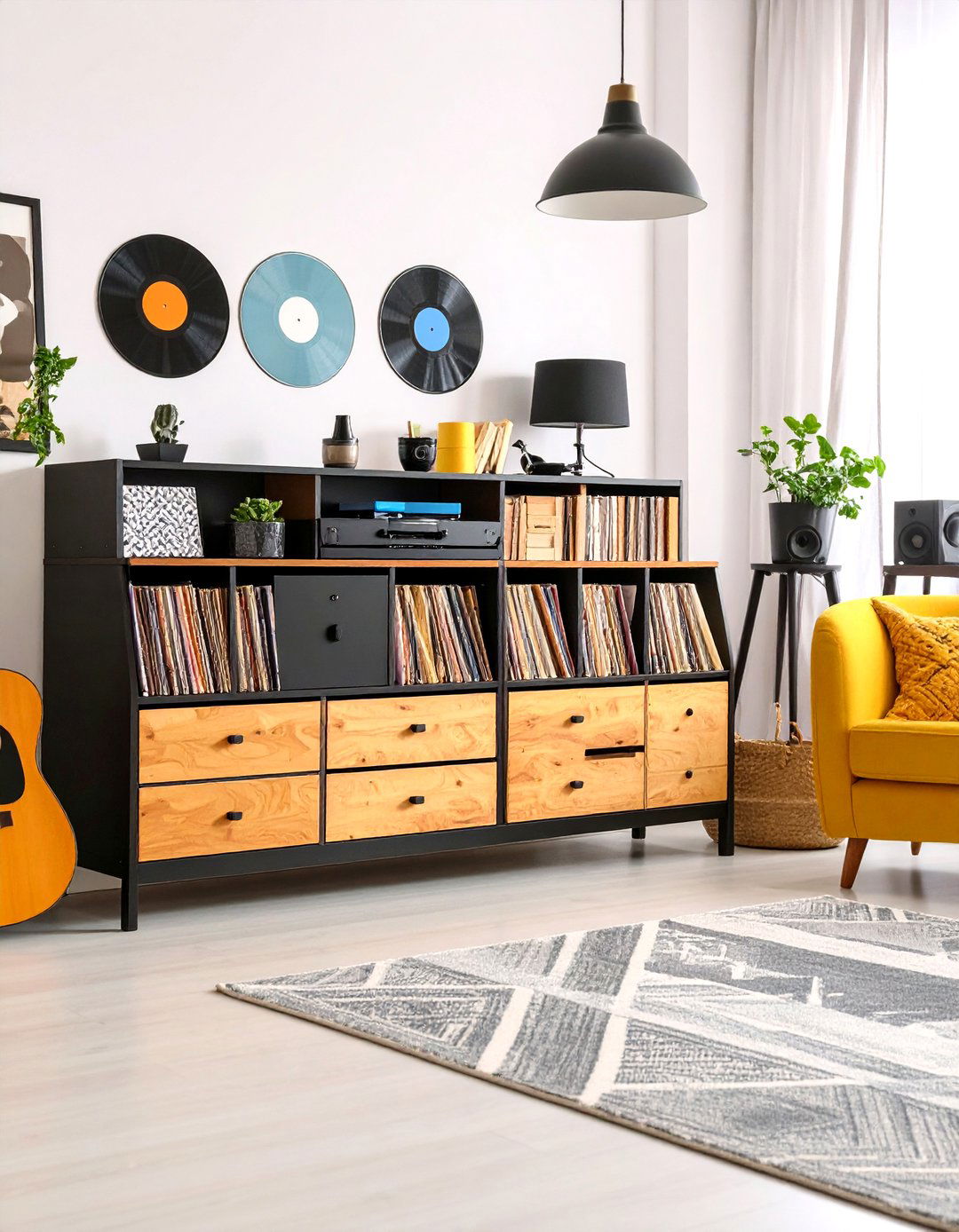 Drawer Based Storage Systems - 24 Vinyl Record Storage Ideas