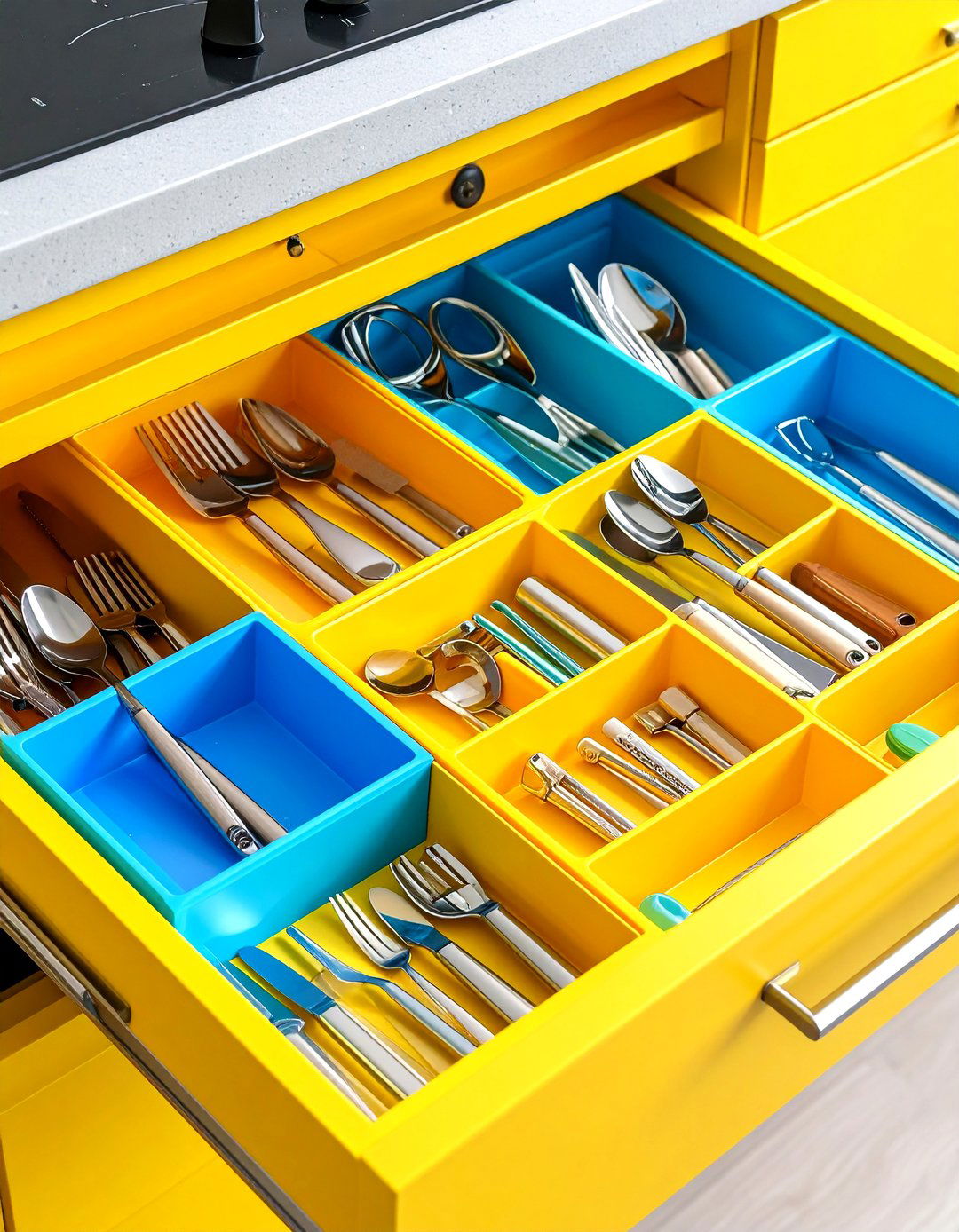 Drawer Divider Systems - 24 cabinet storage ideas
