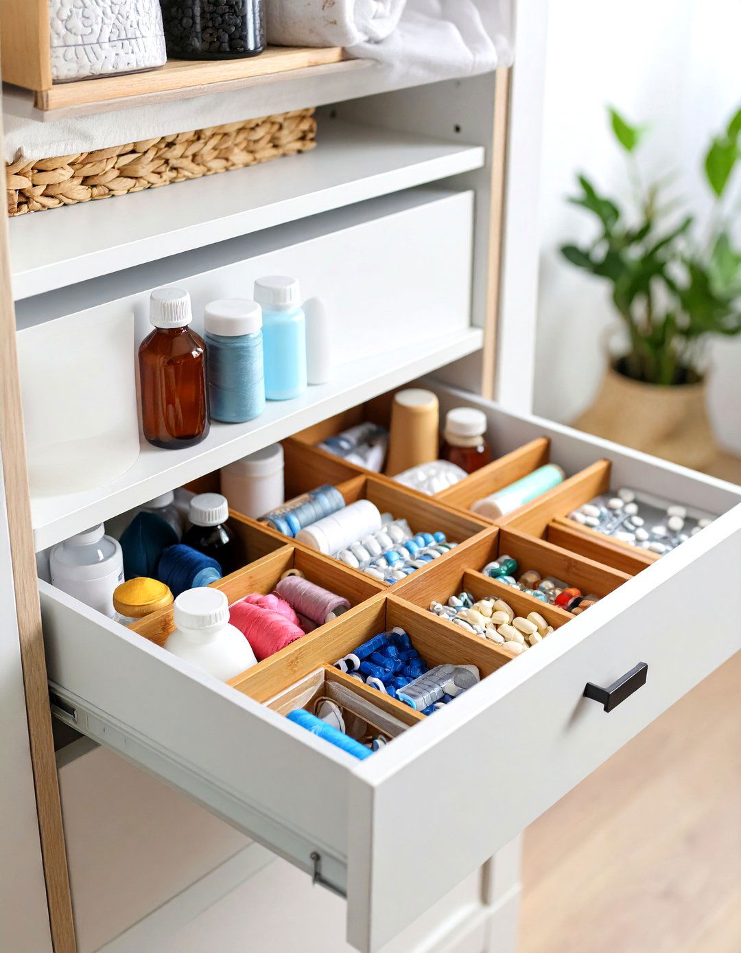 Drawer Organizer System - 24 Linen Closet Organization Ideas